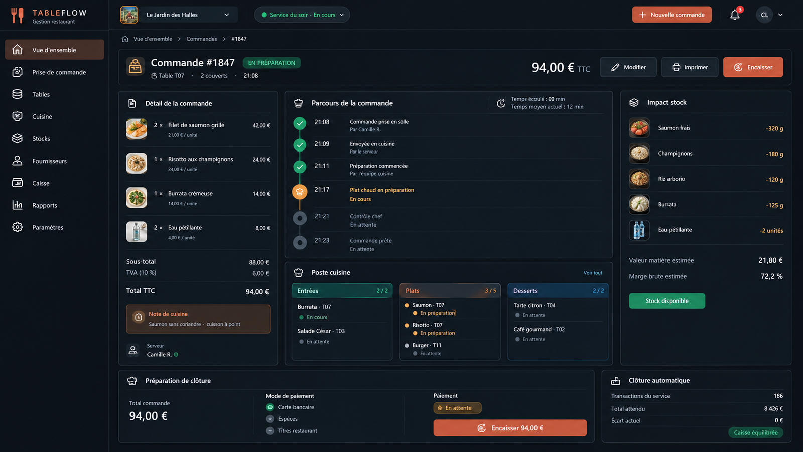 Logiciel de gestion pour restaurants — visuel 2